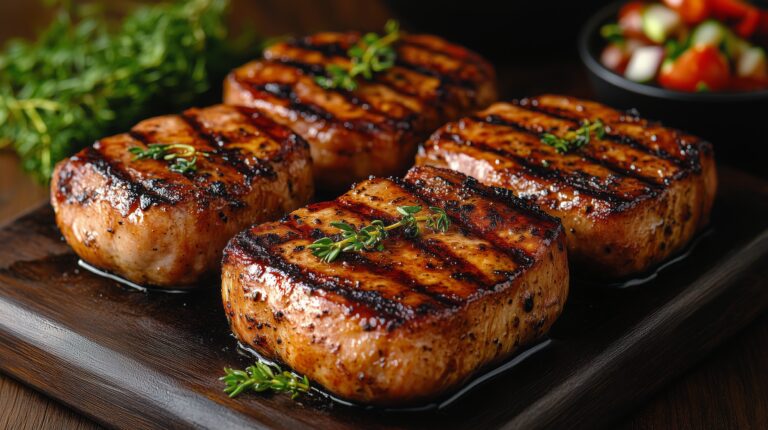 Smoky Grilled Pork Chop Recipe