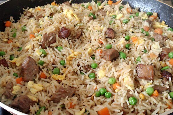 Mongolian Beef Fried Rice Recipe.